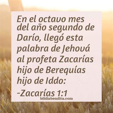 Zacarías 1:1.